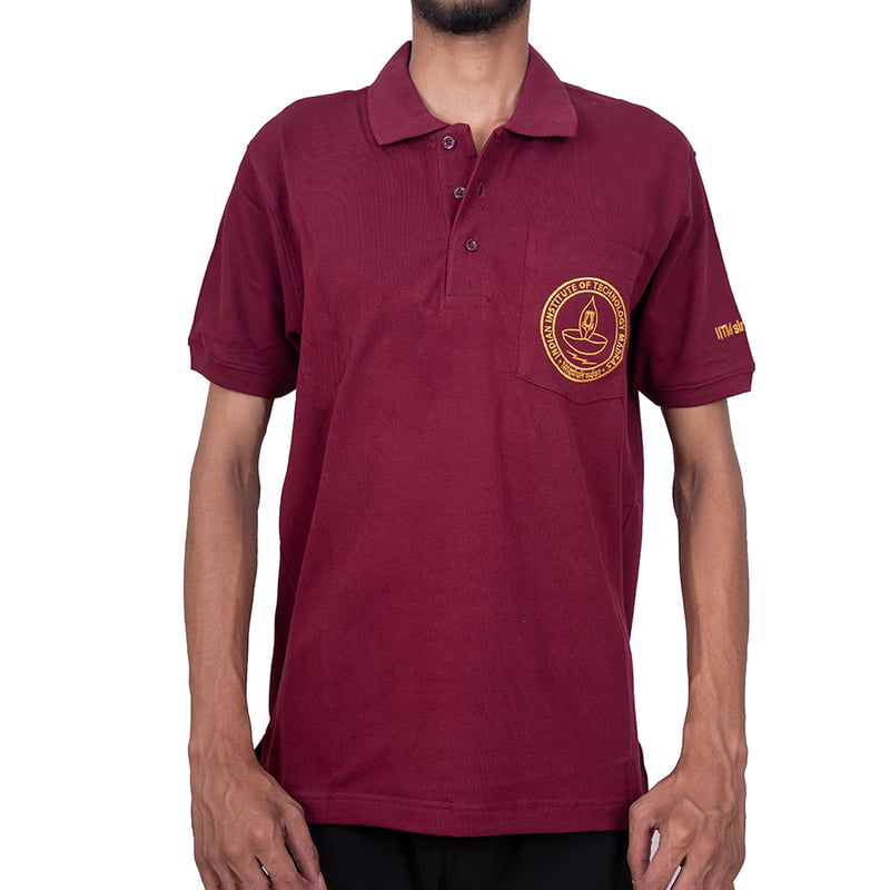 POLO T-Shirt | Maroon | 100% Cotton POLO T-Shirt | Maroon | 100% Cotton