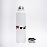 Stainless Steel Water Bottle | White | Powder Coating