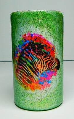 Vibrant Zebra