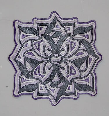 Purple Mandala