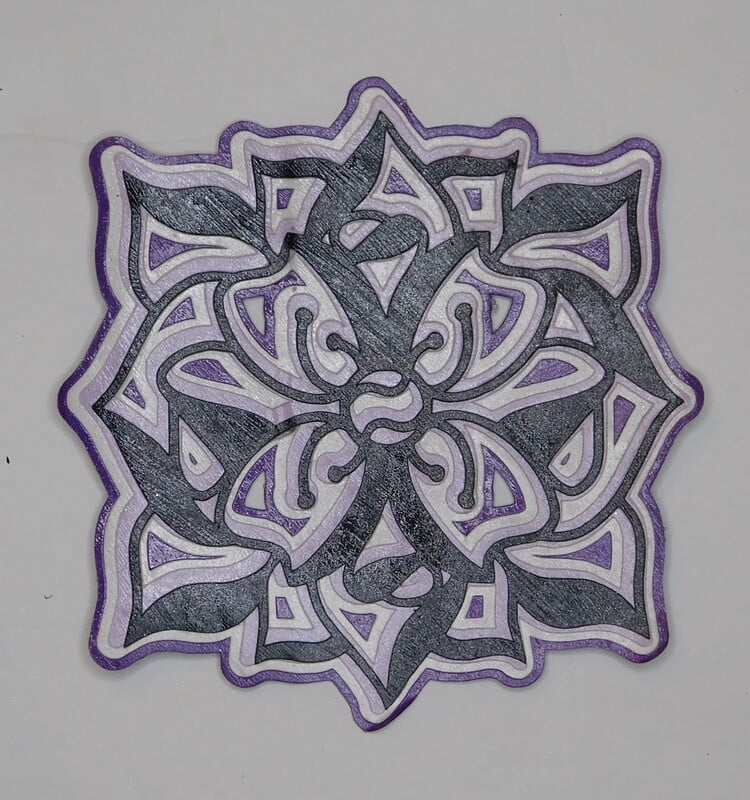 Purple Mandala