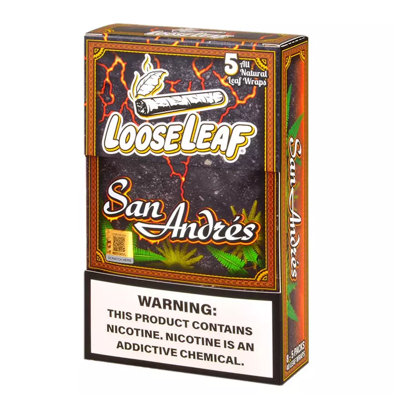 LOOSE LEAF:SAN ANDRES 5PK LOOSE LEAF:SAN ANDRES 5PK