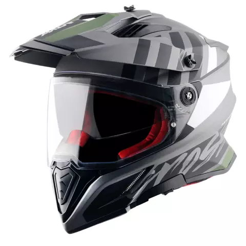 AXOR X-CROSS DUAL VISOR ORBIT ATHENA DULL GREY BLACK C/V 580 MM