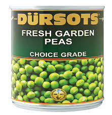 DURSOTS PROCESSED PEAS 1X3KG