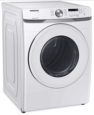 Samsung 7.5 Dryer - White Shallow Depth