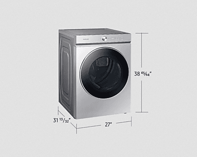 Samsung 7.6 cuft Steam Dryer SS