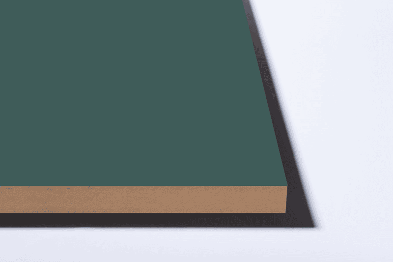 DARK EMERALD MELAMINE-3/4"