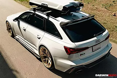 2019–2024 Audi RS6 C8 BKSS Style Carbon Fiber Roof Spoiler | Aggressive Rear Aero 2019–2024 Audi RS6 C8 BKSS Style Carbon Fiber Roof Spoiler | Aggressive Rear Aero