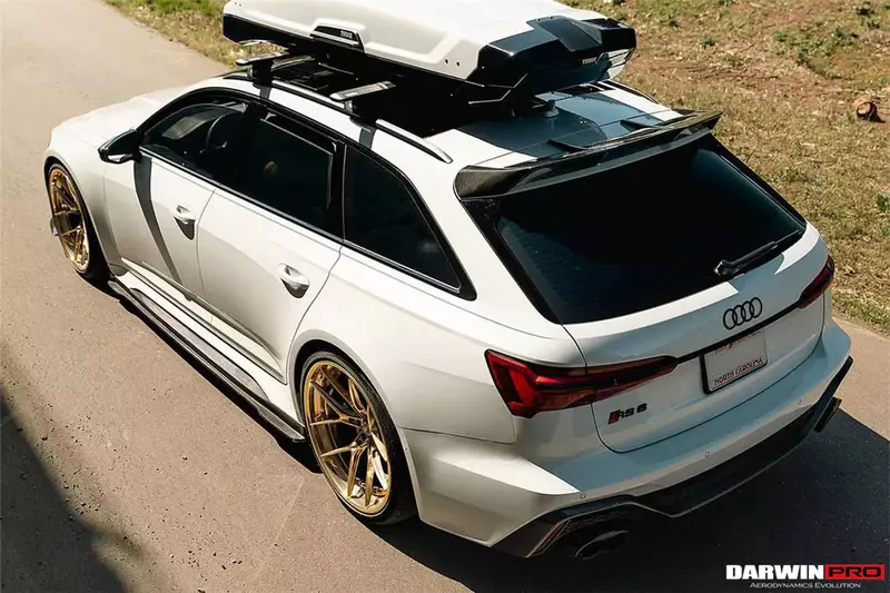 2019–2024 Audi RS6 C8 BKSS Style Carbon Fiber Roof Spoiler | Aggressive Rear Aero 2019–2024 Audi RS6 C8 BKSS Style Carbon Fiber Roof Spoiler | Aggressive Rear Aero