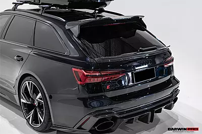 Audi RS6 Avant C8 IMP Performance Carbon Fiber Roof Spoiler Audi RS6 Avant C8 IMP Performance Carbon Fiber Roof Spoiler