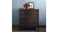 Stark Four Drawer Chest Of Drawer In Walnut Stark Four Drawer Chest Of Drawer In Walnut