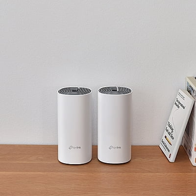 TP-LINK Deco E4 AC1200 Whole Home Mesh Wi-Fi System (2 Pack)