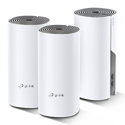 TP-LINK Deco E4 AC1200 Whole Home Mesh Wi-Fi System (3 Pack) TP-LINK Deco E4 AC1200 Whole Home Mesh Wi-Fi System (3 Pack)