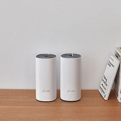 TP-LINK Deco M4 AC1200 Whole Home Mesh Wi-Fi System (2 Pack) TP-LINK Deco M4 AC1200 Whole Home Mesh Wi-Fi System (2 Pack)