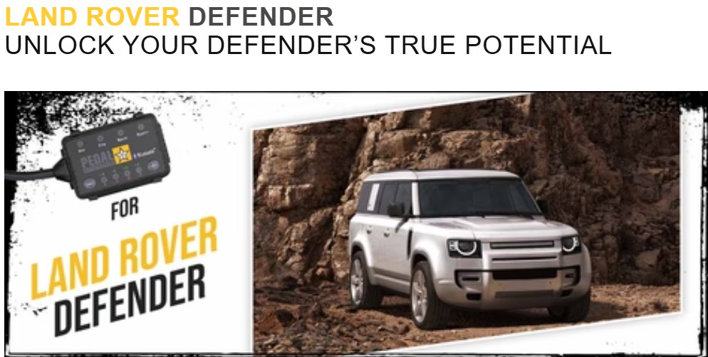 Pedal Commander® Throttle Response Controller For Land Rover Defender