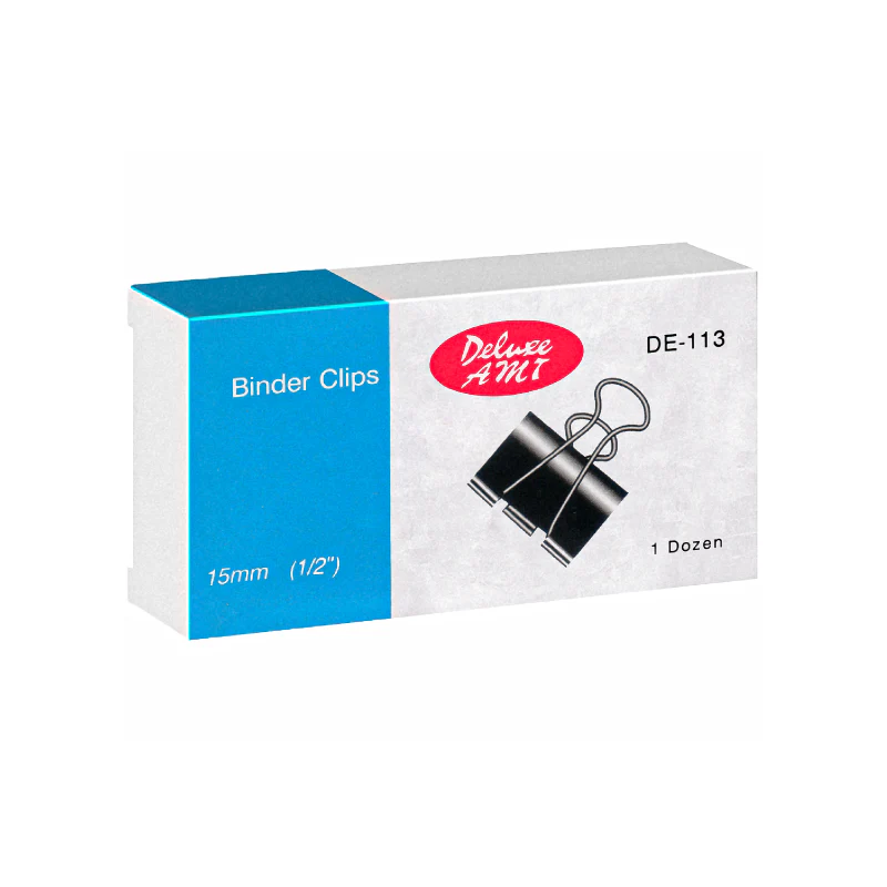 Binder Clip 15mm 12x1