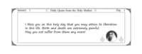 Dewdrops - Daily Quote from the Holy Mother Dewdrops - Daily Quote from the Holy Mother
