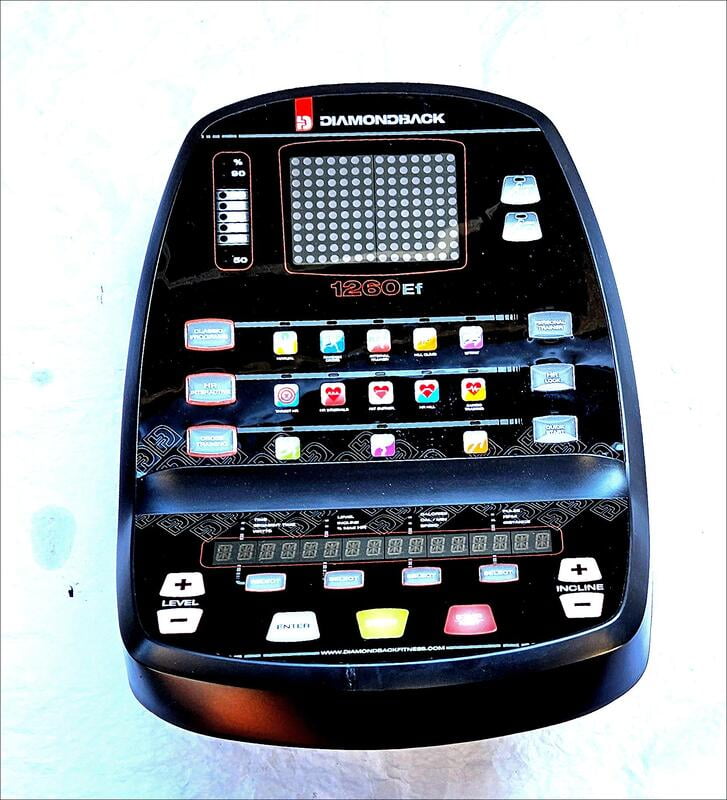 Diamondback 1260EF Elliptical Console p/n 22-09-1036 Diamondback 1260EF Elliptical Console p/n 22-09-1036