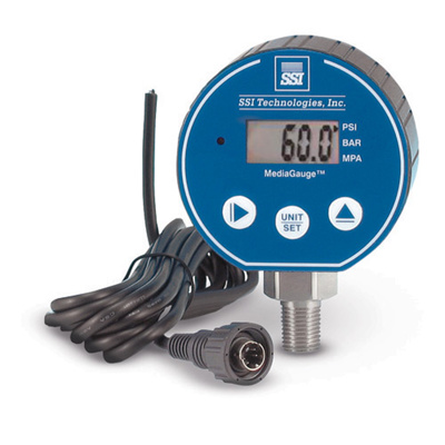 Digital Pressure Monitor, -15 to 145 PSI, 4-20 mA Loop