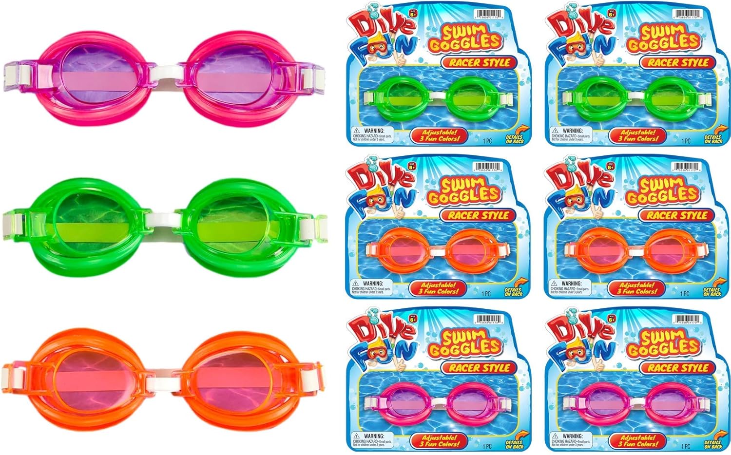 Dive Fun Racer Swim Goggle Dive Fun Racer Swim Goggle