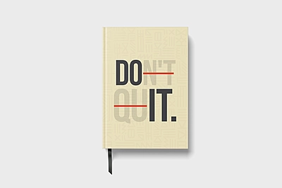 Dont Quit | Premium Motivation Notebook Dont Quit | Premium Motivation Notebook