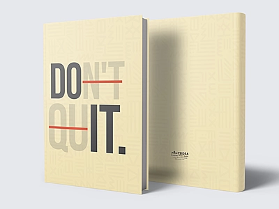 Dont Quit | Premium Motivation Notebook Dont Quit | Premium Motivation Notebook