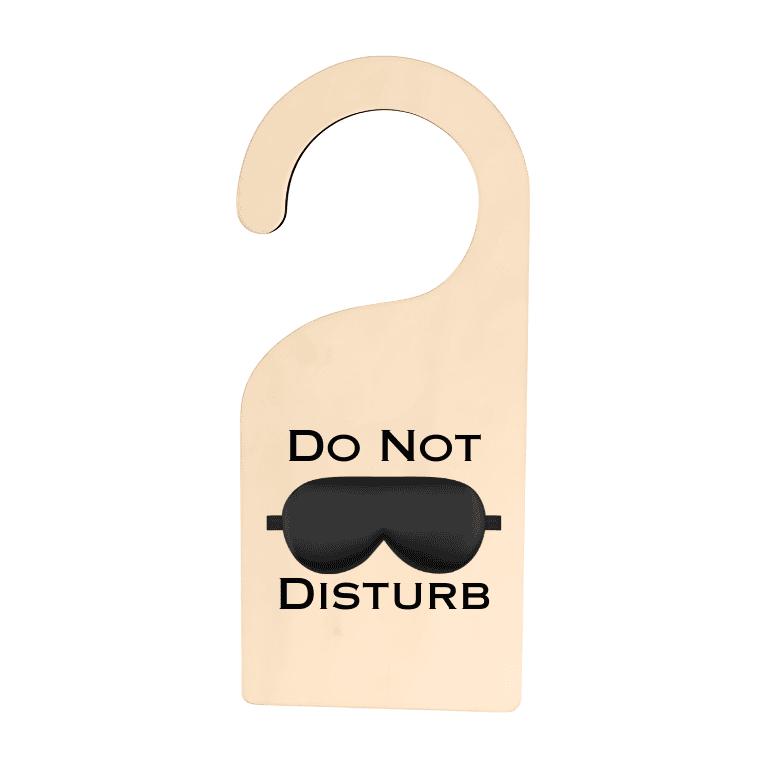 Do Not Disturb Door Hanger