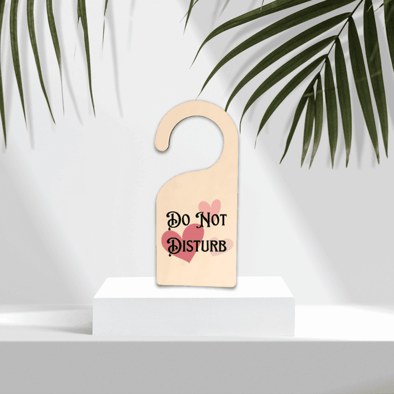 Do Not Disturb Door Hanger