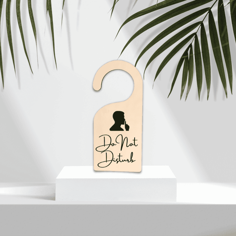Do Not Disturb Door Hanger