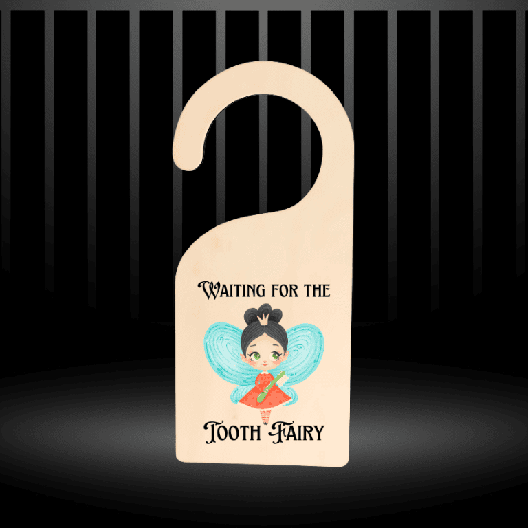 Waiting for the Tooth Fairy Door Hanger