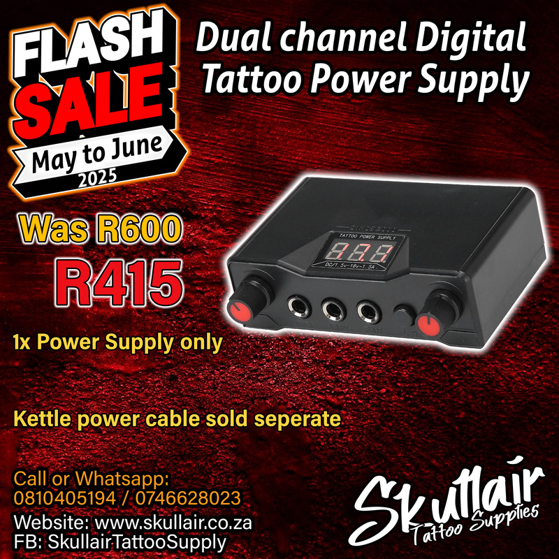 PSU - Mini Dual Channel LCD tattoo power supply PSU - Mini Dual Channel LCD tattoo power supply