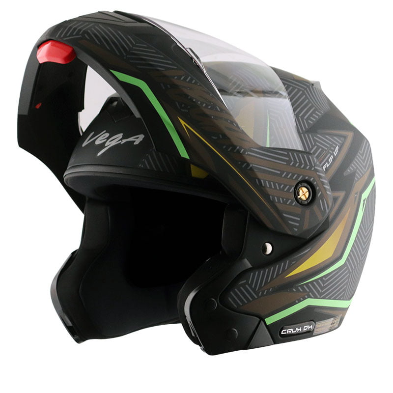 VEGA BOLT CROWN MEN DULL BLACK NEON GREEN M/V (L)