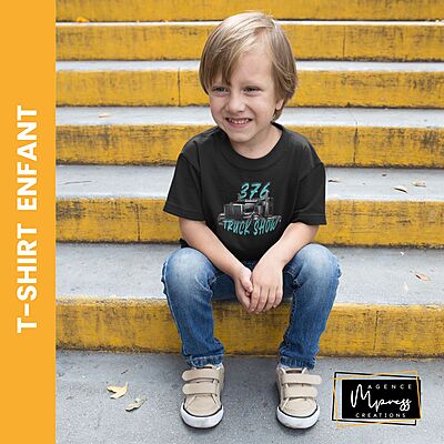 Tshirt Enfants - 376 Truck show