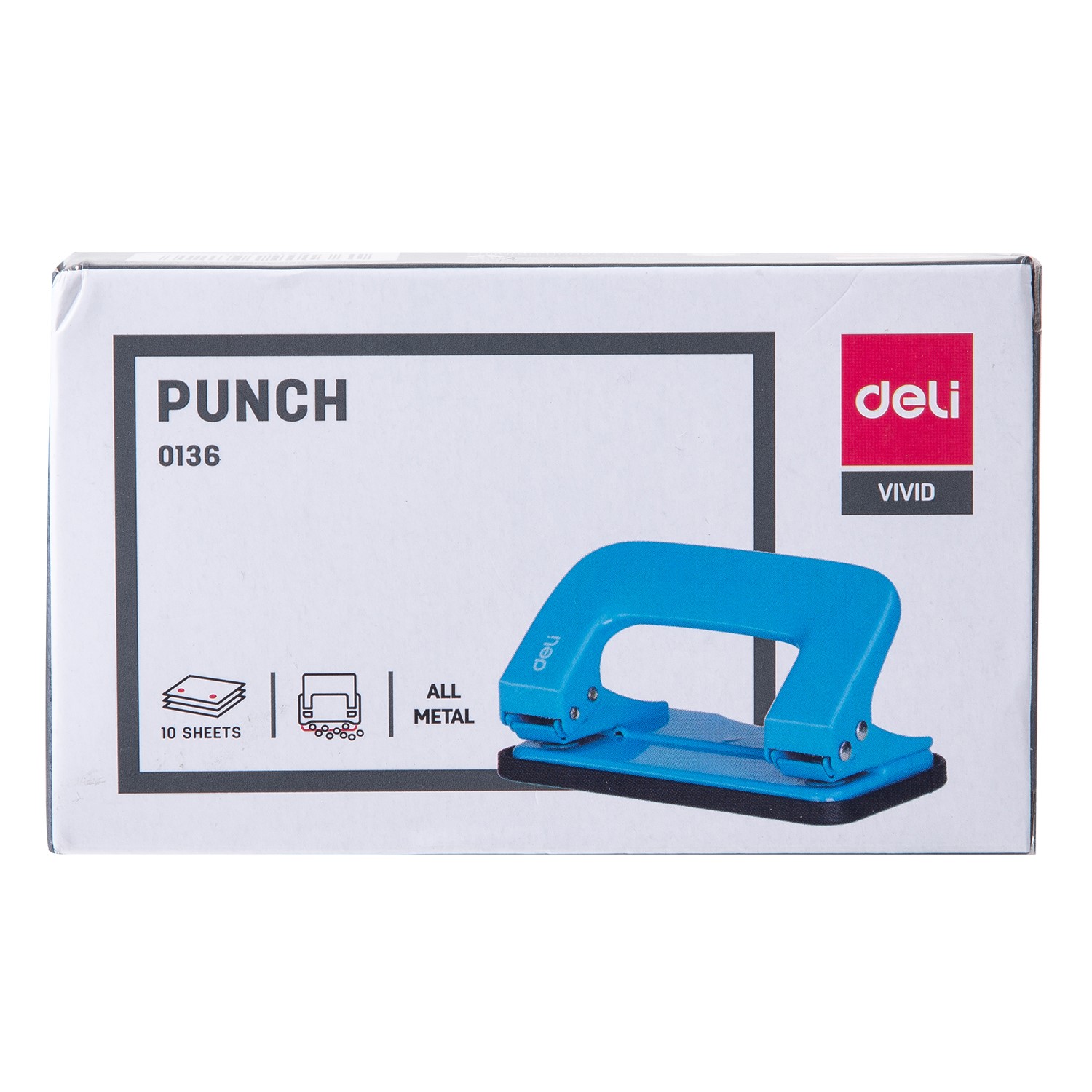 DELI E0136 RIO METAL SMALL PUNCH 10 SHEETS DELI E0136 RIO METAL SMALL PUNCH 10 SHEETS