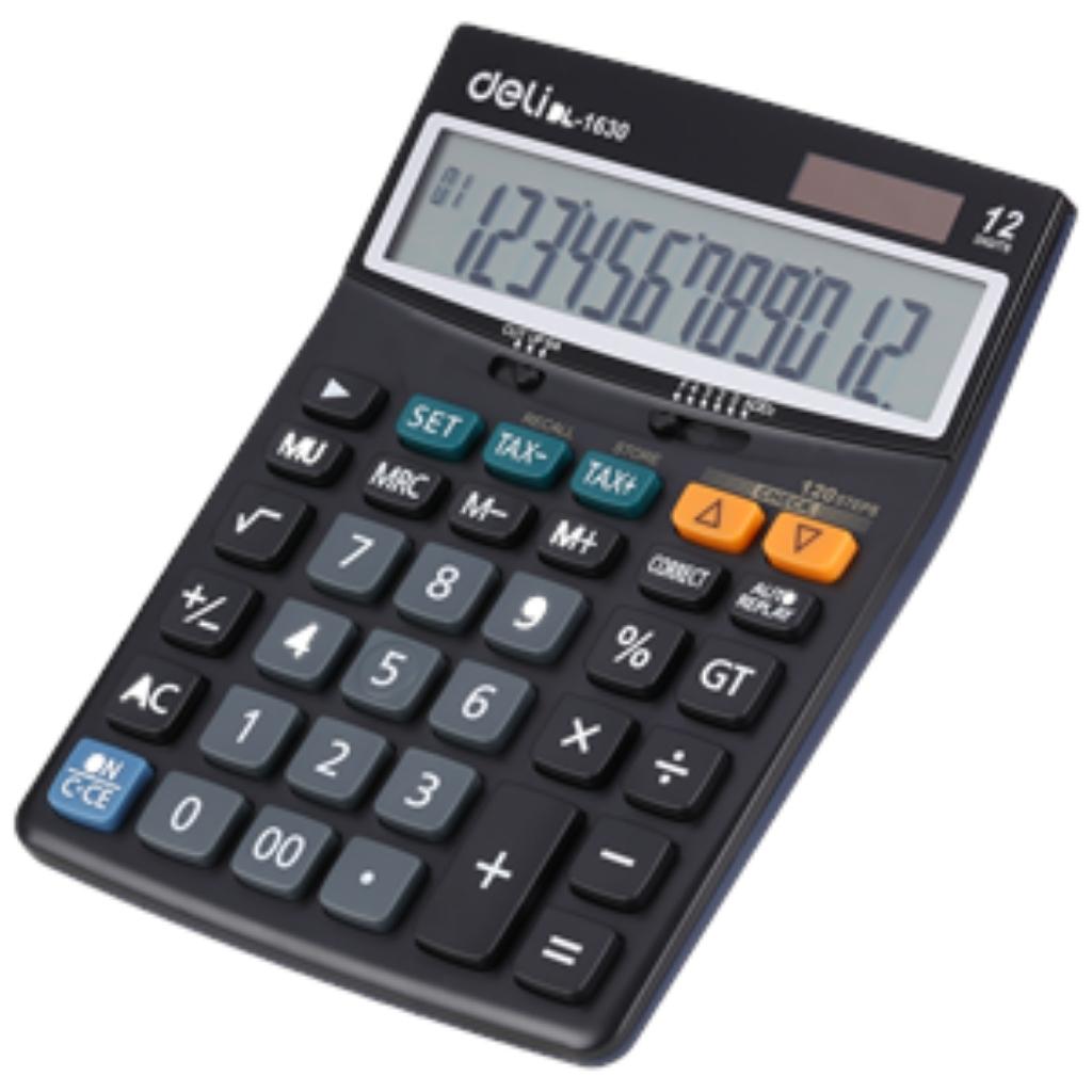 DELI SMART E1630 TAX CALC.120 CHECK 12DG DELI SMART E1630 TAX CALC.120 CHECK 12DG