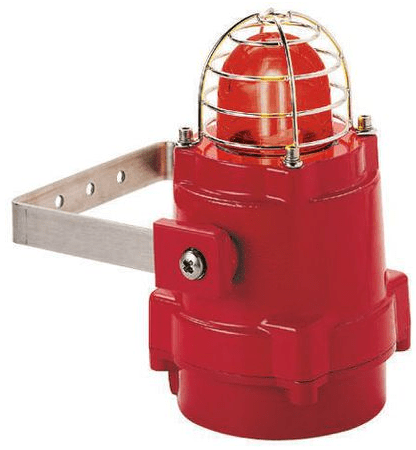 E2S, BEXBG05D230AC-RD Explosion Proof Xenon Beacon, Red, Flashing, Surface Mount, 230 V ac E2S, BEXBG05D230AC-RD Explosion Proof Xenon Beacon, Red, Flashing, Surface Mount, 230 V ac
