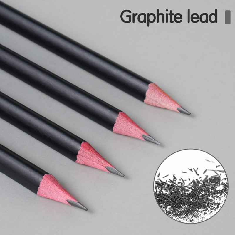 DELI SCRIBE E38029 HB PENCILS WITH RUBBER-TIP DELI SCRIBE E38029 HB PENCILS WITH RUBBER-TIP