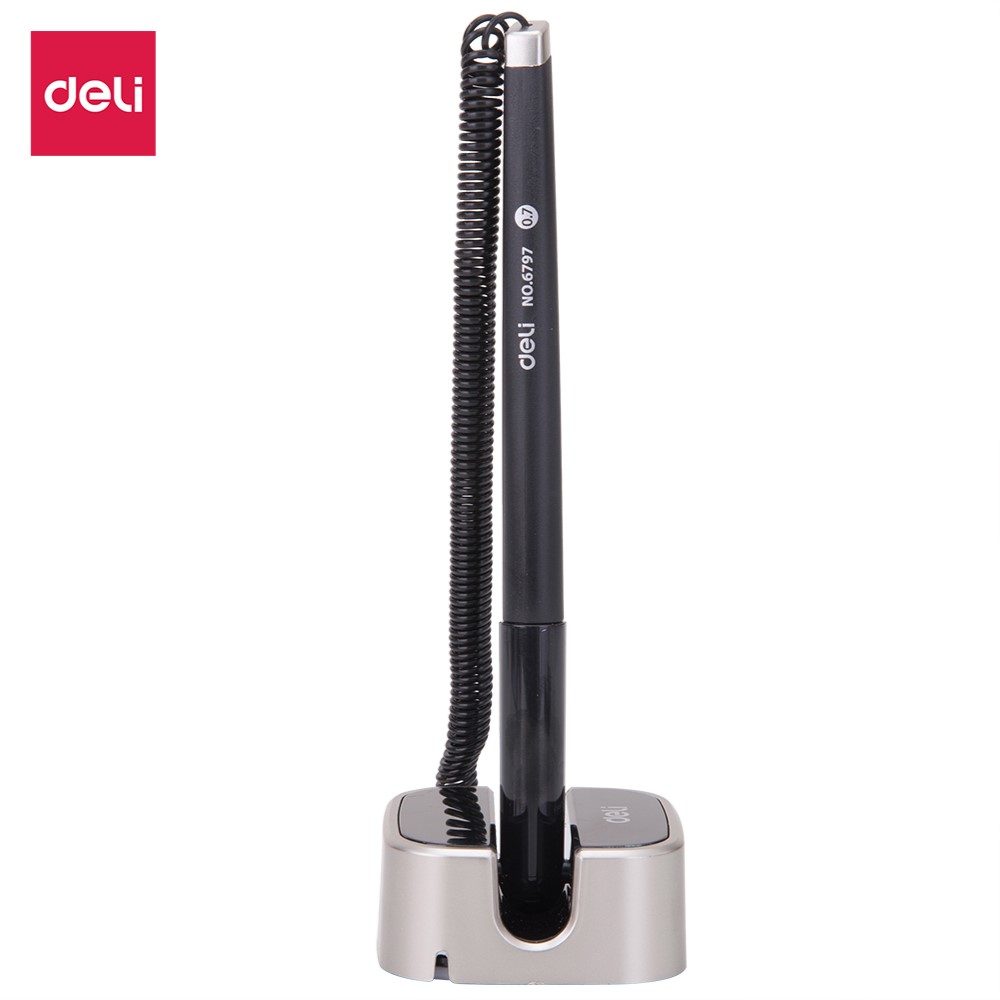 DELI 6797-BK DESK GEL PEN STAND 0.7MM BLACK DELI 6797-BK DESK GEL PEN STAND 0.7MM BLACK