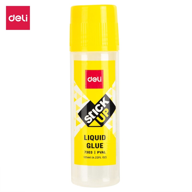 DELI E7303 STICK UP LIQUID GLUE 125ML DELI E7303 STICK UP LIQUID GLUE 125ML
