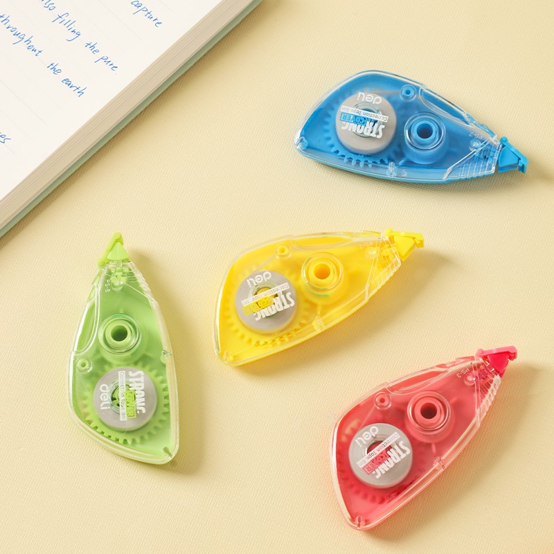 DELI 8110A CORRECTION TAPE 5mm x 8mtrs DELI 8110A CORRECTION TAPE 5mm x 8mtrs