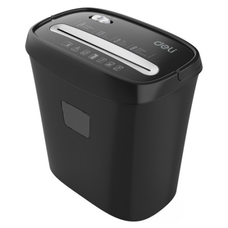 DELI E9947 PAPER SHREDDER 8SHTS BLACK