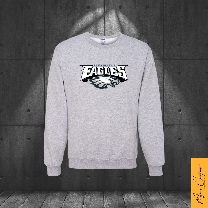 Crewneck gris - Philadelphia Eagles Crewneck gris - Philadelphia Eagles
