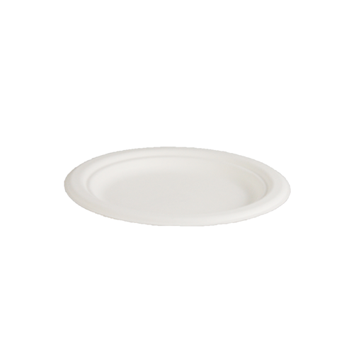 Plate Round Natural Fibre Natural 7Inch 175mm Pack 25