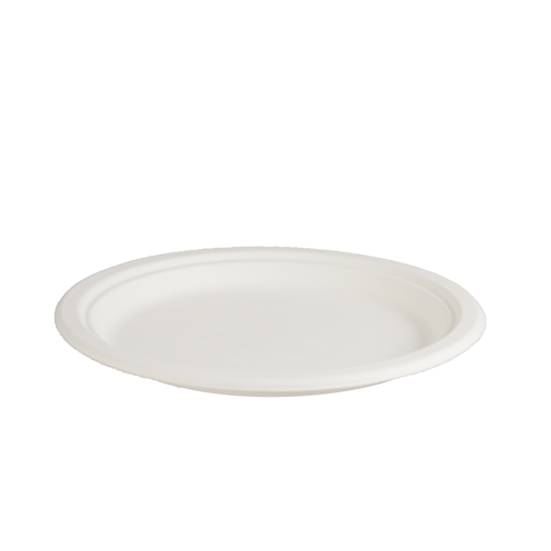 Plate Round Natural Fibre Natural 9 Inch 225mm Ctn 500