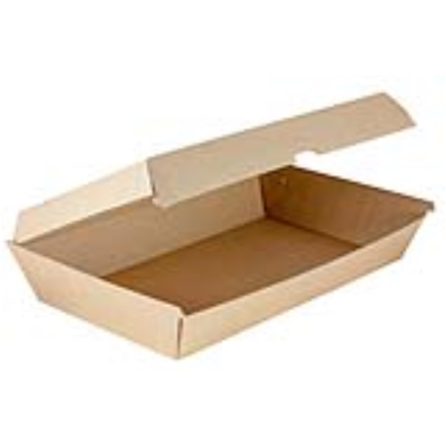 Snack Box Family Pack Supa Flute Brown Kraft Ctn 100