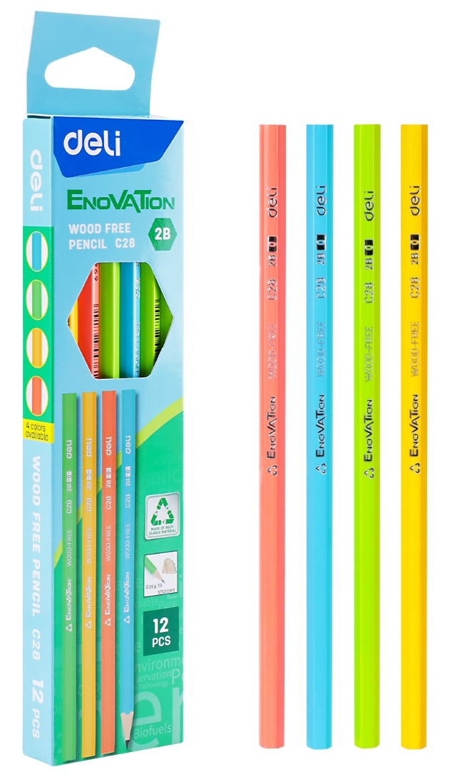 DELI EC28 ENOVATION 2B PENCILS DELI EC28 ENOVATION 2B PENCILS