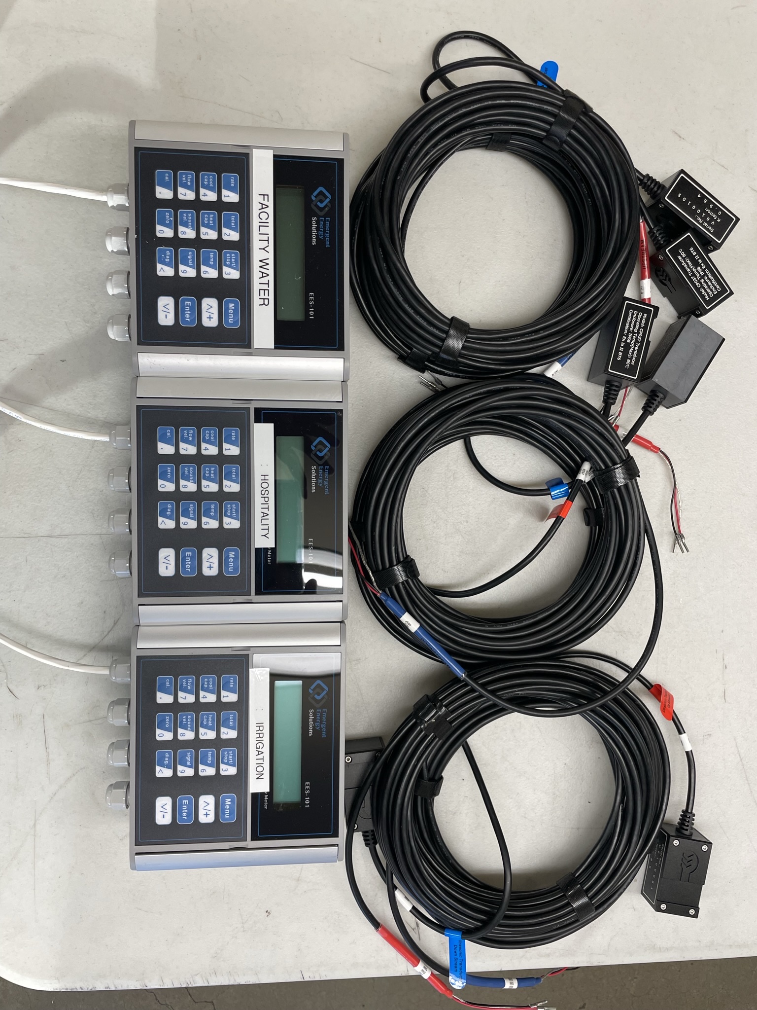 EES-101 Smart Ultrasonic Flowmeter (1" - 48" Pipe Size) EES-101 Smart Ultrasonic Flowmeter (1" - 48" Pipe Size)