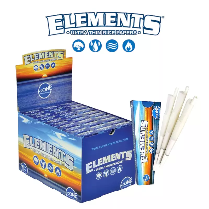 ELEMENTS CONES 1 1/4 PREROLLED
