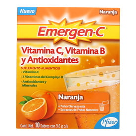 EMERGEN-C VITAMINA C, B Y ANTIOXIDANTES SABOR SUPLEMENTO ALIMENTICIO EMERGEN-C VITAMINA C, B Y ANTIOXIDANTES SABOR SUPLEMENTO ALIMENTICIO
