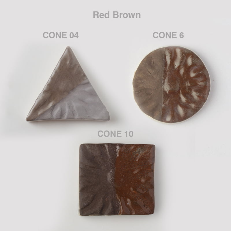 Sara Engobes Matte Red Brown ENG10 Sara Engobes Matte Red Brown ENG10